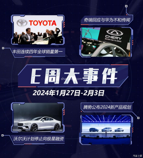 E周见|奇瑞回应华为合作/丰田造假丑闻